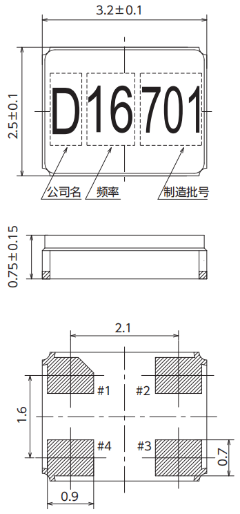 深圳鸿合智远｜DSX321G：表面贴装型晶体谐振器与MHz带晶体谐振器