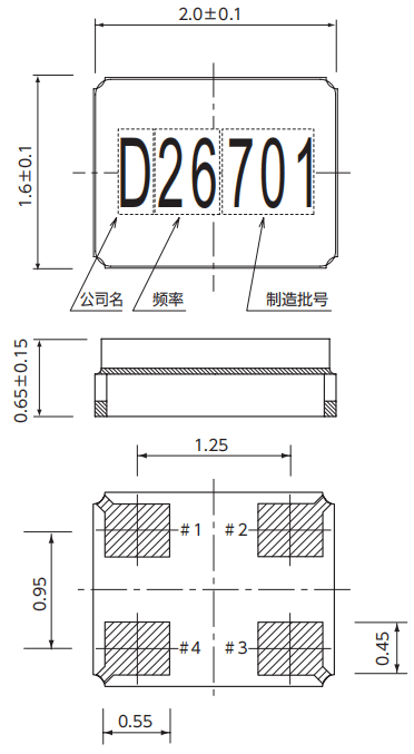 深圳鸿合智远｜DSX211G：表面贴装型晶体谐振器与MHz带晶体谐振器