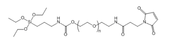 MAL-PEG-Silane Maleimide-PEG-Silane 马来酰亚胺-聚乙二醇-硅烷