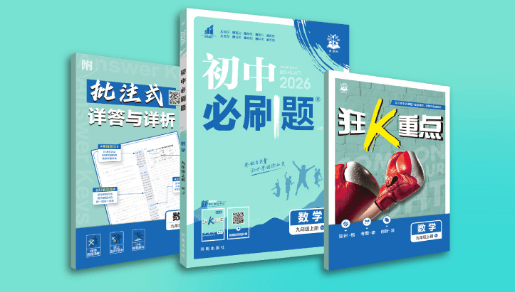 理想树图书《初中必刷题》：初中做习题，当然必刷题