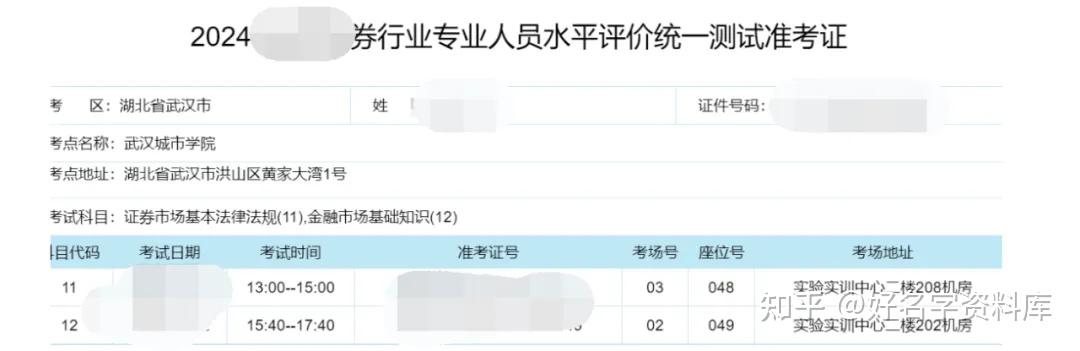 证券从业考试打印准考证(证券从业考试打印准考证入口)